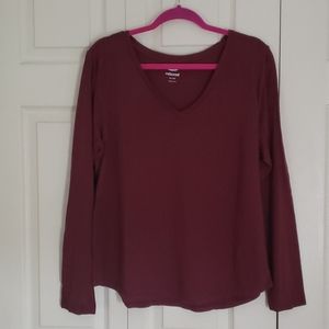 Old Navy Long Sleeve V-neck T-shirt